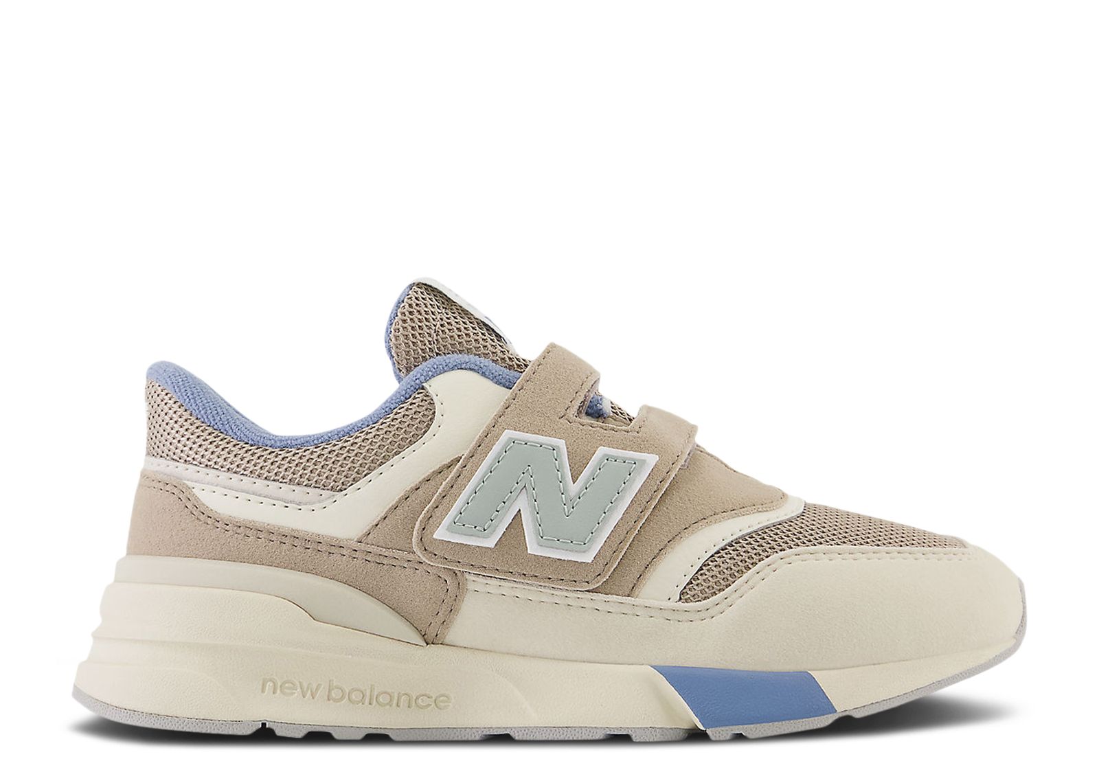 (Grade School) New Balance 997R Hook & Loop Little Kid Wide 'Driftwood Juniper Green' PZ997RBC-W