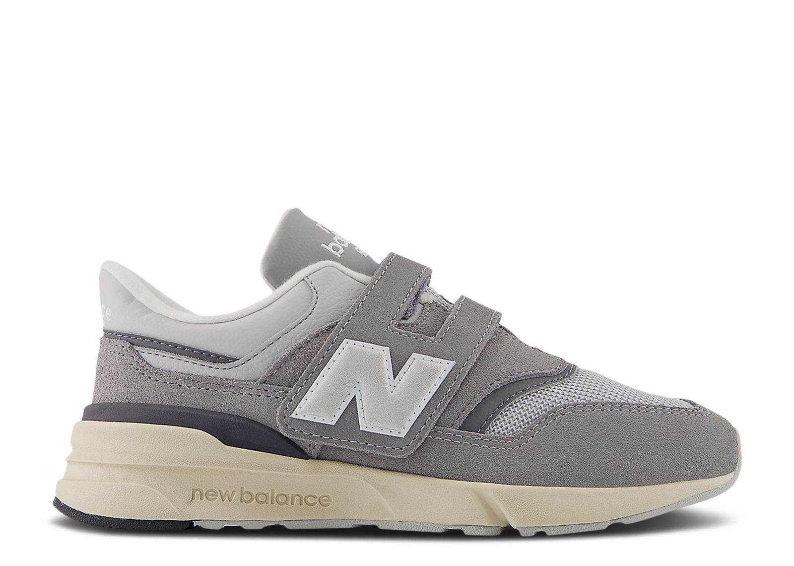 (Grade School) New Balance 997R Hook & Loop Little Kid Wide 'Phantom Grey' PZ997RHA-W