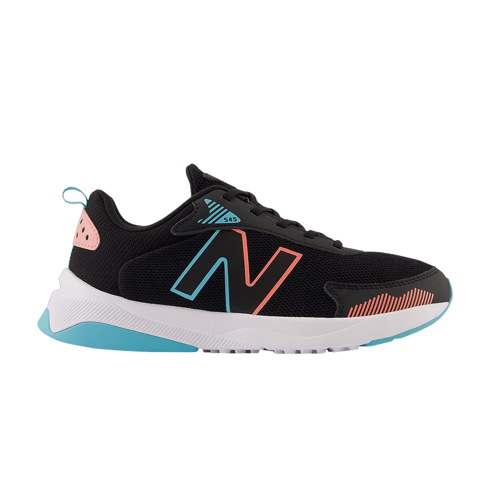 (Grade School) New Balance Dynasoft 545 Wide 'Black Grapefruit' GK545BG1-W