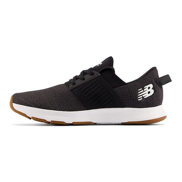 (Grade School) New Balance Dynasoft Nergize v3 Slip On Wide 'Black White Gum' GTNRGAB3-W