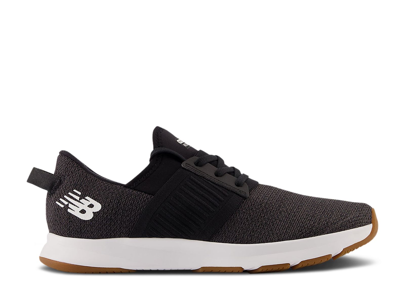 (Grade School) New Balance Dynasoft Nergize v3 Slip On 'Black White Gum' GTNRGAB3