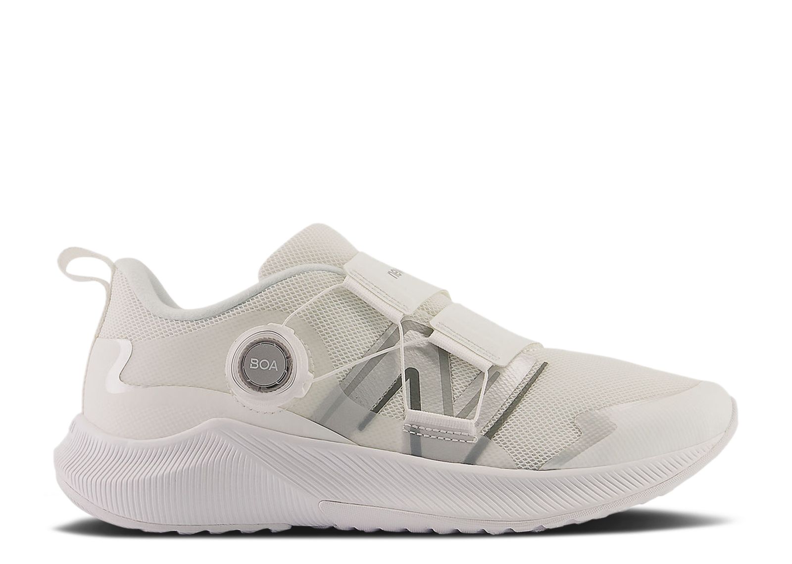 (Grade School) New Balance Dynasoft Reveal v4 BOA Big Kid Wide 'White Silver' GTRVLWH4-W