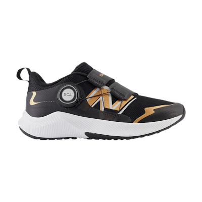 (GS) NB DynaSoft Reveal v4 BOA Little Kid Wide 'Black Copper'
