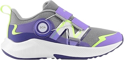 (Grade School) New Balance Dynasoft Reveal v4 BOA Little Kid Wide 'Shadow Grey Electric Indigo' PTRVLGP4-W (Grade School) New Balance Dynasoft Reveal v4 BOA Little Kid Wide 'Shadow Grey Electric Indigo' PTRVLGP4-W