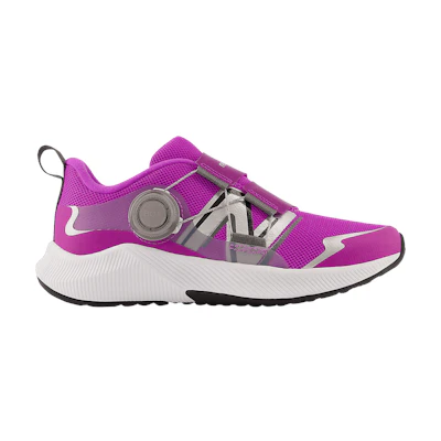 (GS) NB Dynasoft Reveal v4 BOA Little Kid Wide 'Cosmic Rose Silver'