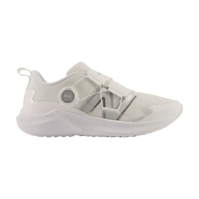 (GS) NB Dynasoft Reveal v4 BOA Big Kid Wide 'White Silver'