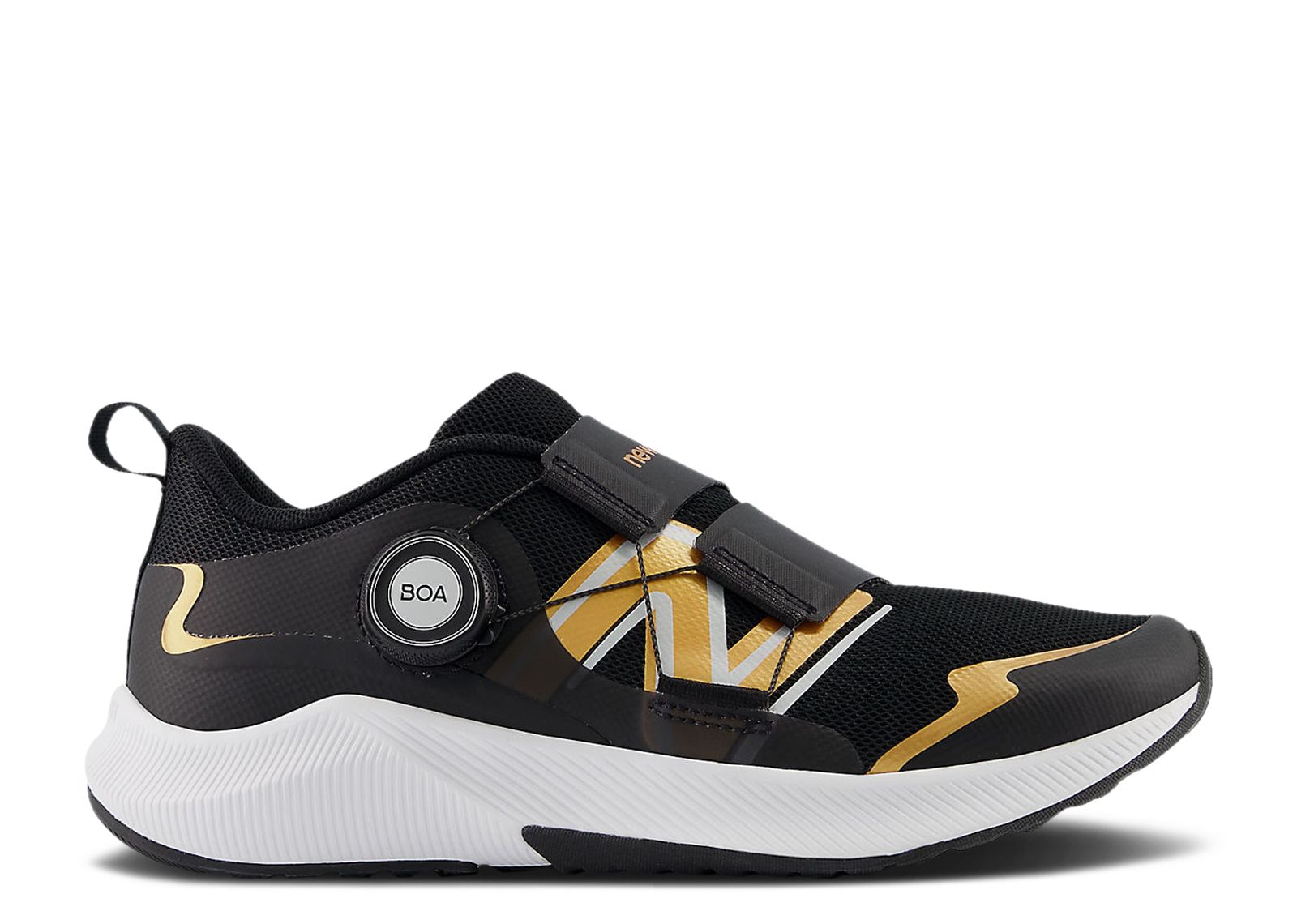 (Grade School) New Balance DynaSoft Reveal v4 BOA Big Kid Wide 'Black Copper' GTRVLFG4-W