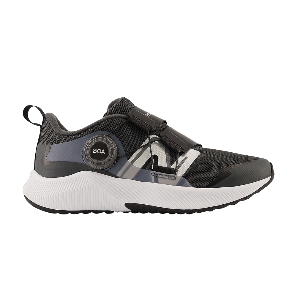 (Grade School) New Balance Dynasoft Reveal v4 BOA Little Kid Wide 'Blacktop Silver' PTRVLBK4-W