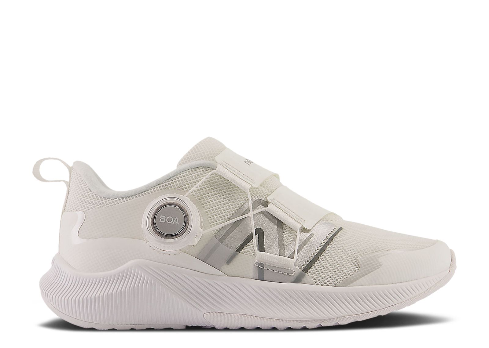 (Grade School) New Balance Dynasoft Reveal v4 BOA Little Kid Wide 'White Silver' PTRVLWH4-W