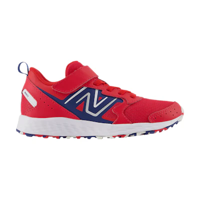 (GS) NB Fresh Foam 650 Bungee Lace Top Strap Big Kid X-Wide 'Team Red Night Sky'
