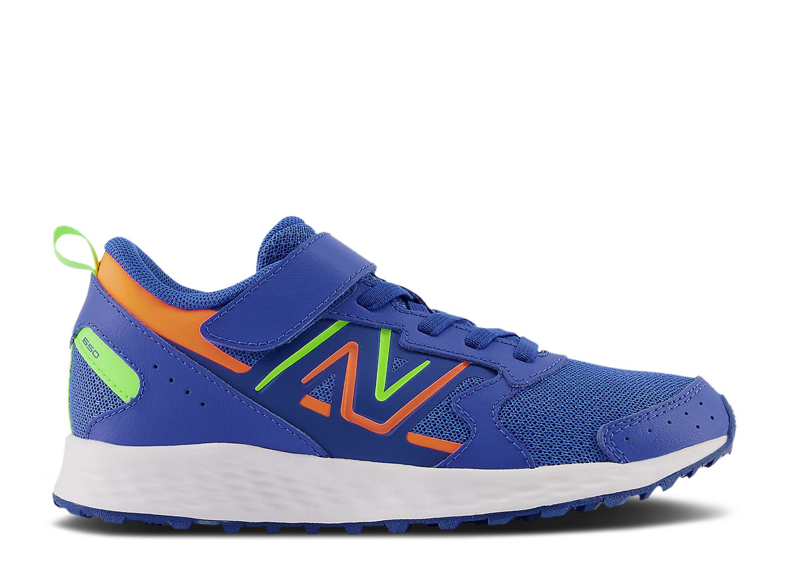 (Grade School) New Balance Fresh Foam 650 Bungee Lace Top Strap 'Cobalt Pixel Green' YT650CG1