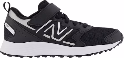 (Grade School) New Balance Fresh Foam 650 Bungee Lace Top Strap 'Black Metallic Silver' YT650BK1 (Grade School) New Balance Fresh Foam 650 Bungee Lace Top Strap 'Black Metallic Silver' YT650BK1