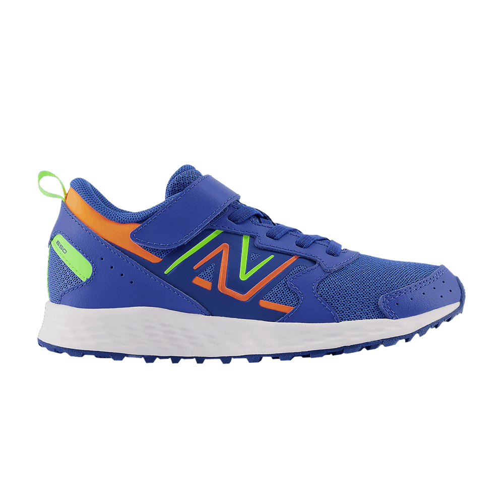 (Grade School) New Balance Fresh Foam 650 Bungee Lace Top Strap 'Cobalt Pixel Green' YT650CG1