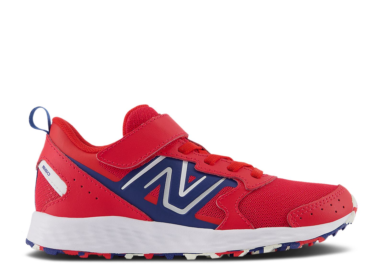(Grade School) New Balance Fresh Foam 650 Bungee Lace Top Strap Big Kid Wide 'Team Red Night Sky' YT650TN1-W