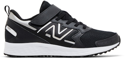 (Grade School) New Balance Fresh Foam 650 Bungee Lace Top Strap 'Black Metallic Silver' YT650BK1 (Grade School) New Balance Fresh Foam 650 Bungee Lace Top Strap 'Black Metallic Silver' YT650BK1
