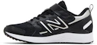 Lookbook (New Balance Enfant) Fresh Foam 650 Lacets + Sangle ''Noir Argent Métallisé'' YT650BK1