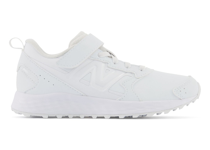 (Grade School) New Balance Fresh Foam 650v1 Bungee Lace Top Strap 'Triple White' YA650WW1