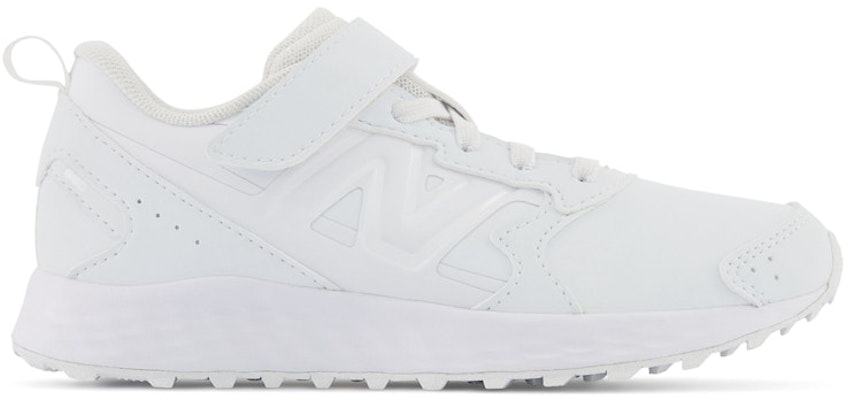 (Grade School) New Balance Fresh Foam 650v1 Bungee Lace Top Strap 'Triple White' YA650WW1 Buy (Grade School) New Balance Fresh Foam 650v1 Bungee Lace Top Strap 'Triple White' YA650WW1