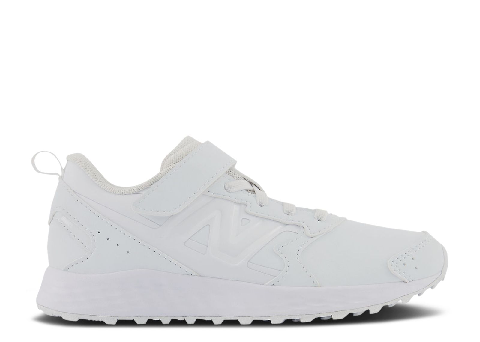(Grade School) New Balance Fresh Foam 650v1 Bungee Lace Top Strap Wide 'Triple White' YA650WW1-W
