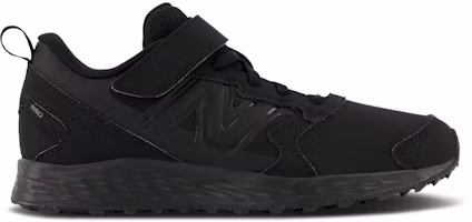 (Grade School) New Balance Fresh Foam 650v1 Bungee Lace Top Strap X-Wide 'Triple Black' YA650BB1-XW (Grade School) New Balance Fresh Foam 650v1 Bungee Lace Top Strap X-Wide 'Triple Black' YA650BB1-XW