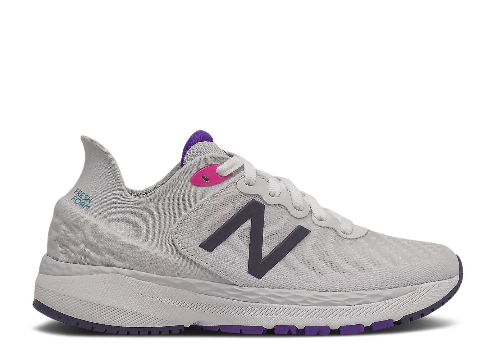 (Grade School) New Balance Fresh Foam 860v11 Wide 'White Deep Violet' YP860L11-W