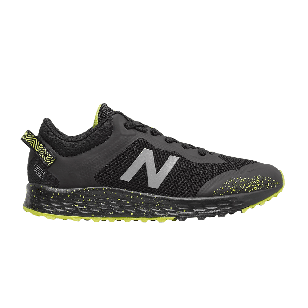 (Grade School) New Balance Fresh Foam Arishi Trail Wide 'Black Sulphur Yellow' YATARIY1-W