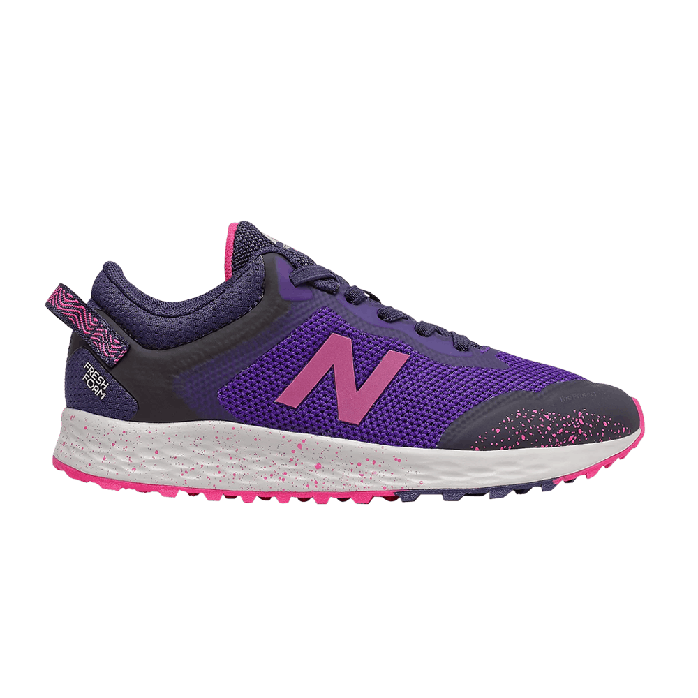 (Grade School) New Balance Fresh Foam Arishi Trail Wide 'Deep Violet' YATARIS1-W