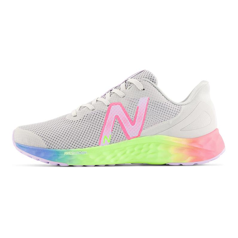 (Grade School) New Balance Fresh Foam Arishi v4 'Light Aluminum Rainbow' GPARIKG4