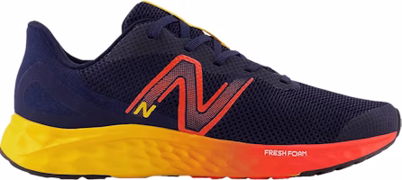 (Grade School) New Balance Fresh Foam Arishi v4 'Navy Red Egg Yolk' GPARIKB4 (Grade School) New Balance Fresh Foam Arishi v4 'Navy Red Egg Yolk' GPARIKB4