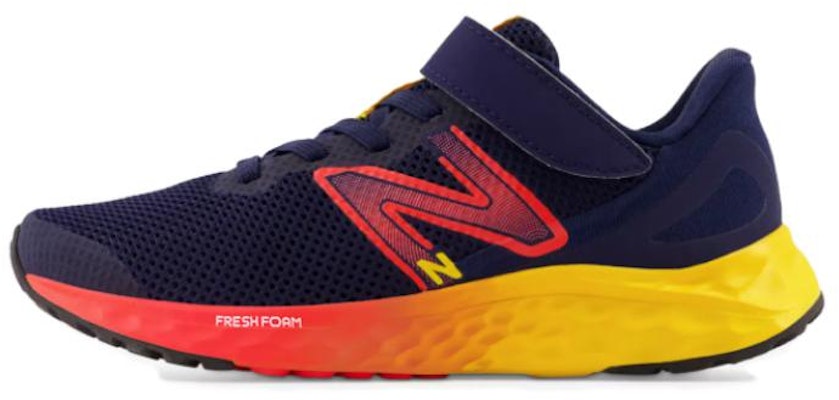 (Grade School) New Balance Fresh Foam Arishi v4 'Navy Red Egg Yolk' GPARIKB4 Buy (Grade School) New Balance Fresh Foam Arishi v4 'Navy Red Egg Yolk' GPARIKB4
