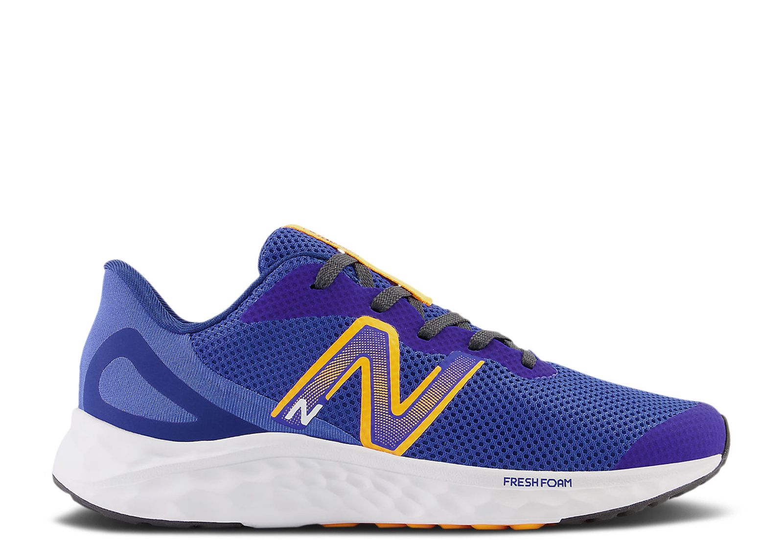 (Grade School) New Balance Fresh Foam Arishi v4 Big Kid Wide 'Marine Blue Hot Marigold' GPARIMH4-W