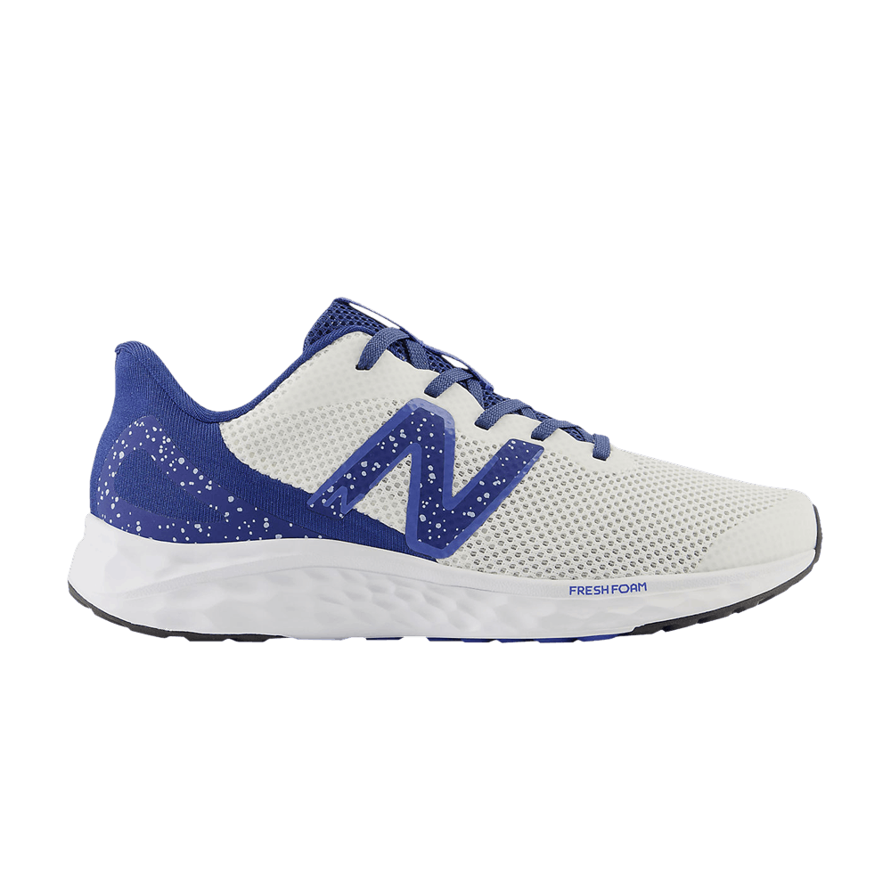 (GS) NB Fresh Foam Arishi v4 Big Kid X-Wide 'White Marine Blue'