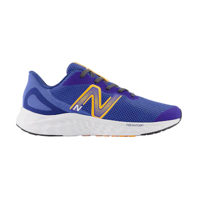 (GS) NB Fresh Foam Arishi v4 Big Kid Wide 'Marine Blue Hot Marigold'