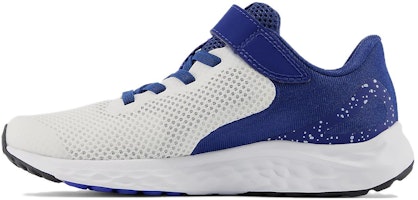 (Grade School) New Balance Fresh Foam Arishi v4 Bungee Lace Little Kid 'White Marine Blue' PAARIWN4 (Grade School) New Balance Fresh Foam Arishi v4 Bungee Lace Little Kid 'White Marine Blue' PAARIWN4