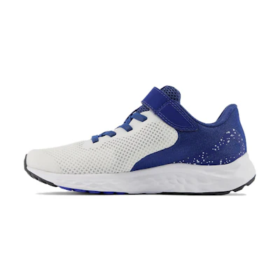 (GS) NB Fresh Foam Arishi v4 Bungee Lace Little Kid 'White Marine Blue'