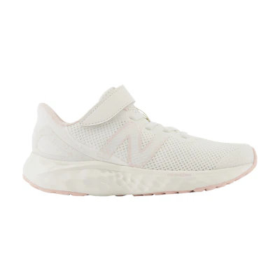 (GS) NB Fresh Foam Arishi v4 Bungee Lace Top Strap Little Kid 'Sea Salt Quartz Pink'