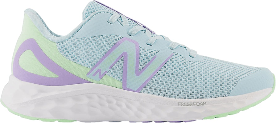 (New Balance Anak-anak) Fresh Foam Arishi v4 Wide 'Blue Lilac Glow' GPARIBL4-W Buy (New Balance Anak-anak) Fresh Foam Arishi v4 Wide 'Blue Lilac Glow' GPARIBL4-W