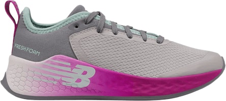 (Grade School) New Balance Fresh Foam Fast v2 Wide 'Light Aluminum Poison Berry' YKFSTSA2-W (Grade School) New Balance Fresh Foam Fast v2 Wide 'Light Aluminum Poison Berry' YKFSTSA2-W