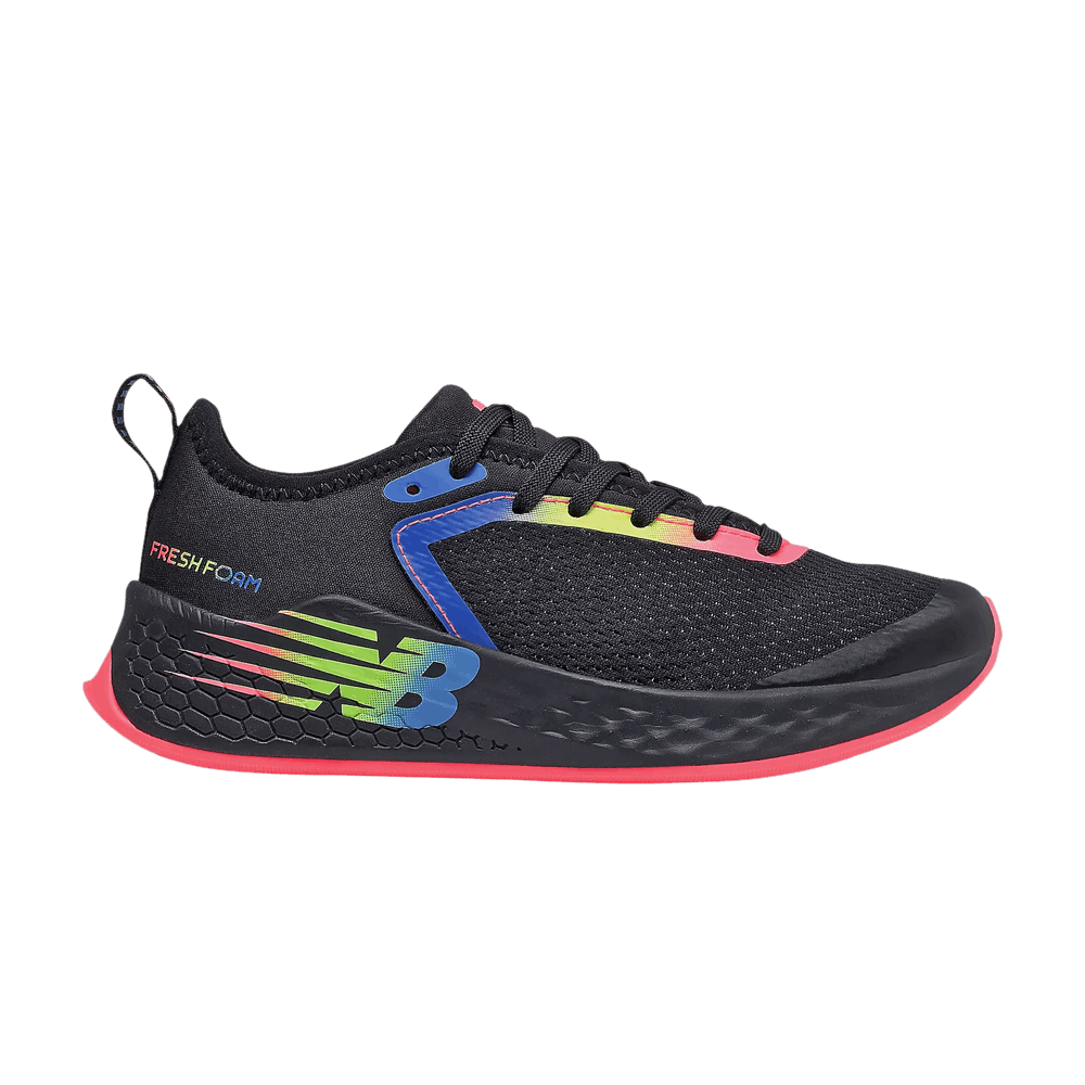 (Grade School) New Balance Fresh Foam Fast v2 Wide 'Black Guava' YKFSTRM2-W