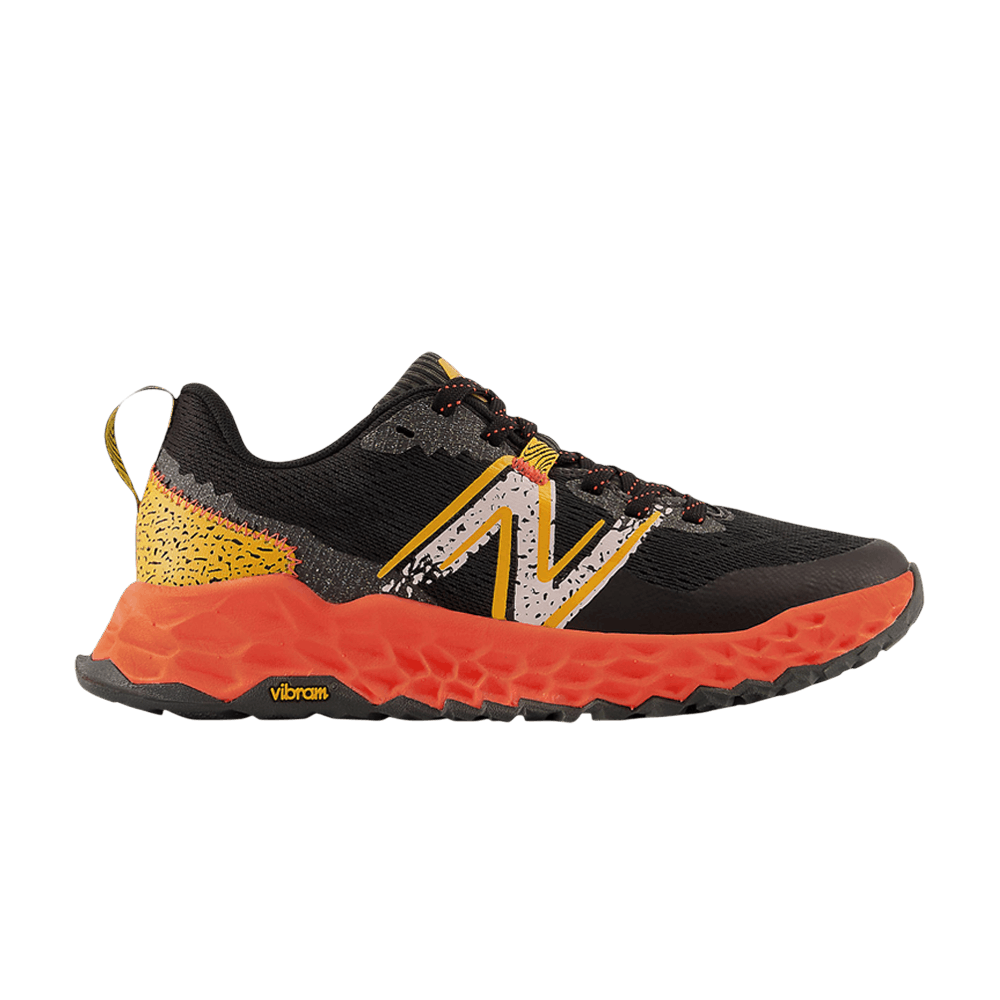 (Grade School) New Balance Fresh Foam Hierro v7 'Black Hot Marigold' GPHIERX7