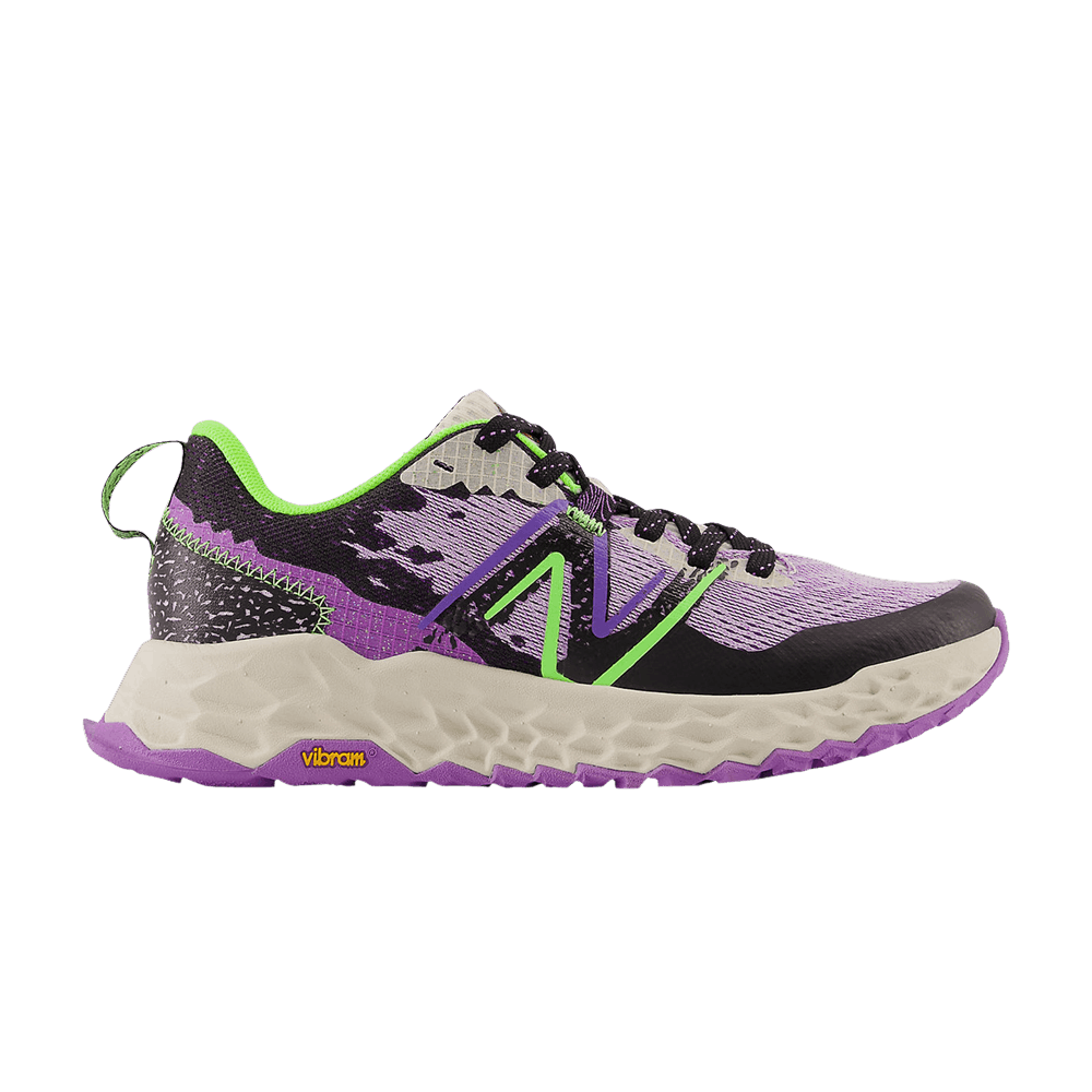 (Grade School) New Balance Fresh Foam Hierro v7 Wide 'Electric Purple Pixel Green' GPHIERS7-W