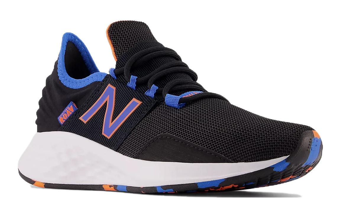 Lookbook (Grade School) New Balance Fresh Foam Roav ''Zwart Blauw Oranje'' GEROVBS