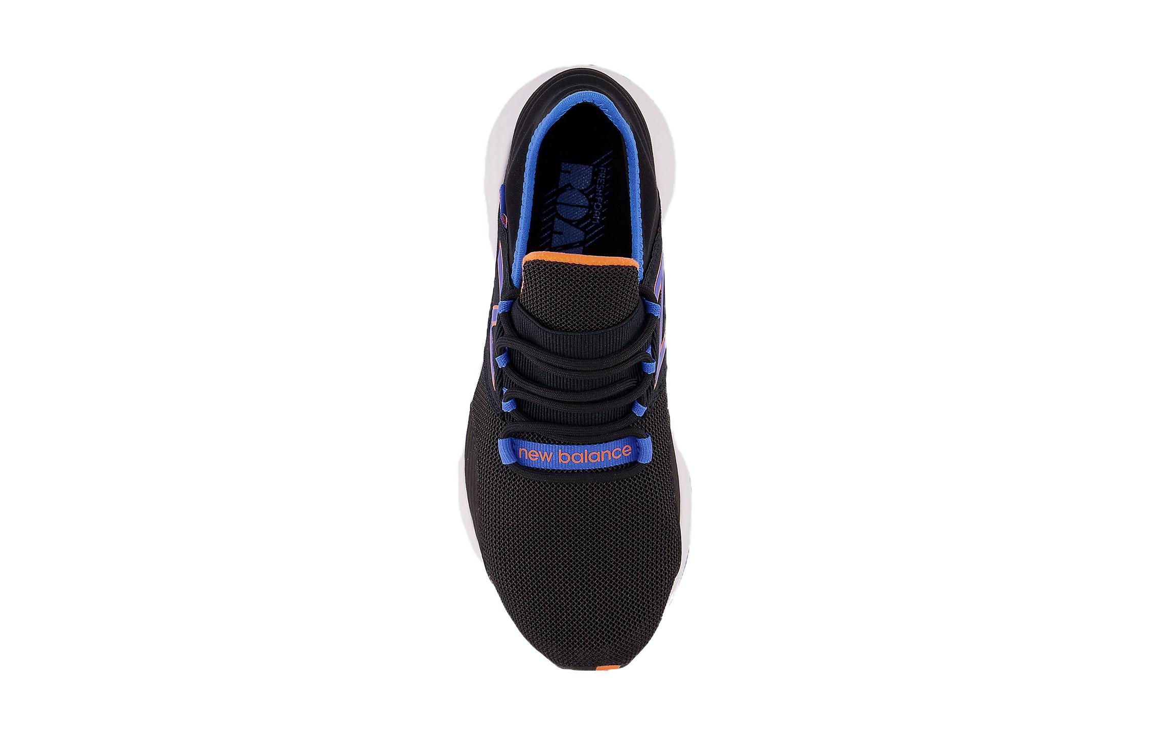Shop (Grade School) New Balance Fresh Foam Roav ''Zwart Blauw Oranje'' GEROVBS