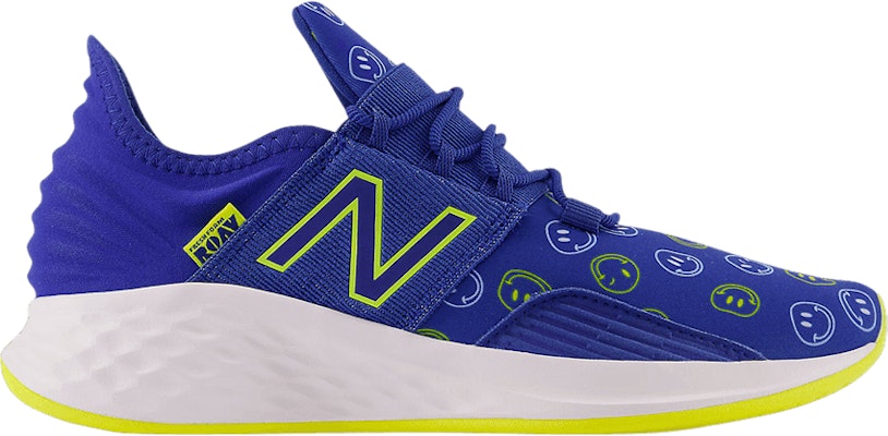 (Grade School) New Balance Fresh Foam Roav 'Team Royal Smiley' GEROVSF1 Buy (Grade School) New Balance Fresh Foam Roav 'Team Royal Smiley' GEROVSF1