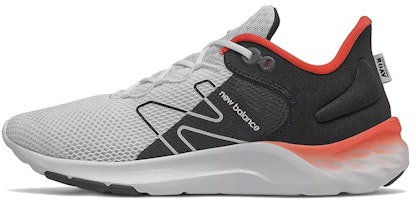 (Grade School) New Balance Fresh Foam Roav 'White Black Ghost Pepper' GEROVSW2 (Grade School) New Balance Fresh Foam Roav 'White Black Ghost Pepper' GEROVSW2
