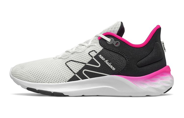 (Grade School) New Balance Fresh Foam Roav 'White Black Pink Glow' GEROVSP2