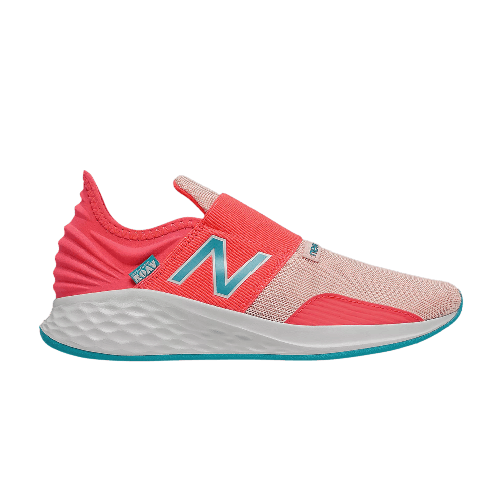 (Grade School) New Balance Fresh Foam Roav Slip-On Wide 'Vivid Coral' GDROVPB-W