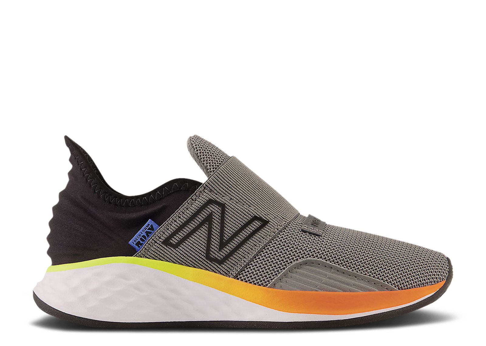 (Grade School) New Balance Fresh Foam Roav Slip-On Little Kid 'Harbor Grey Pineapple' PDROVGN