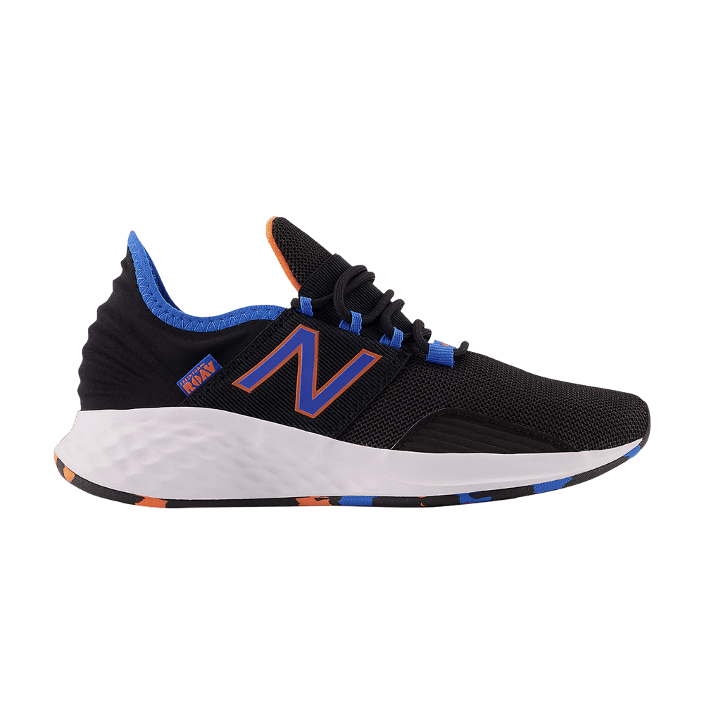 Buy (New Balance Infantil) Fresh Foam Roav Wide 'Negro Azul Naranja' GEROVBS-W