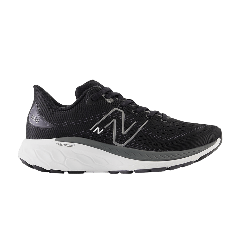 (Grade School) New Balance Fresh Foam X 860v13 Wide 'Black Magnet' GP860K13-W